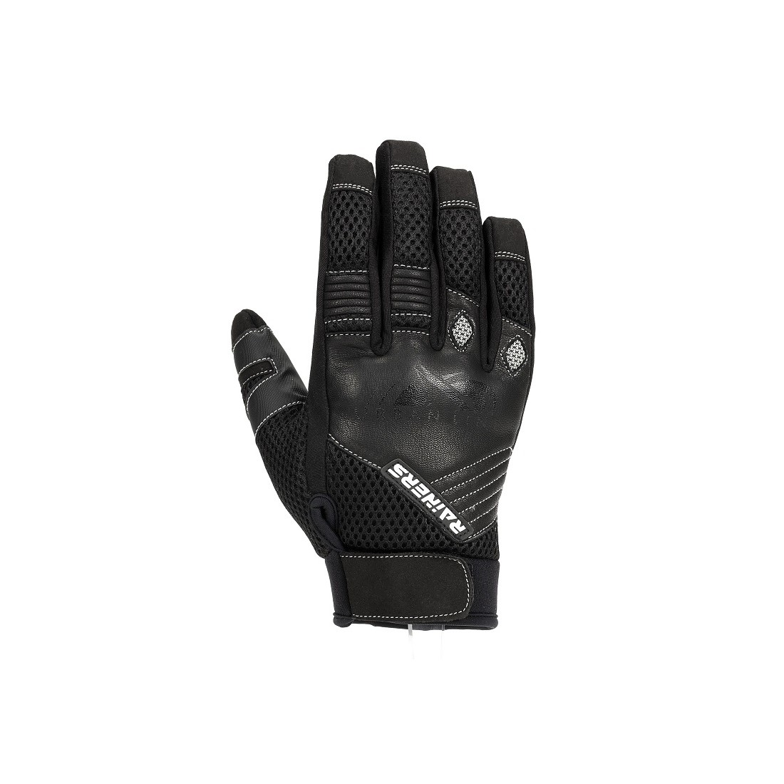 Guantes Verano Rainers Bikers2 Negro TALLA GUANTES XS