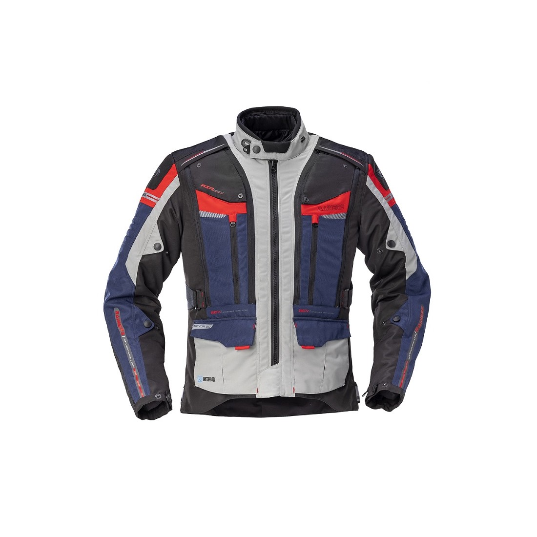 Chaqueta Invierno Rainers Trivor Impermeable Azul/Gris/Rojo TALLA CHAQUETA S