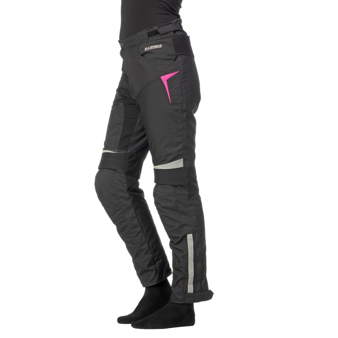 Pantalón Invierno Mujer Rainers Virginia Impermeable Negro/Rosa TALLA PANTALÓN XS