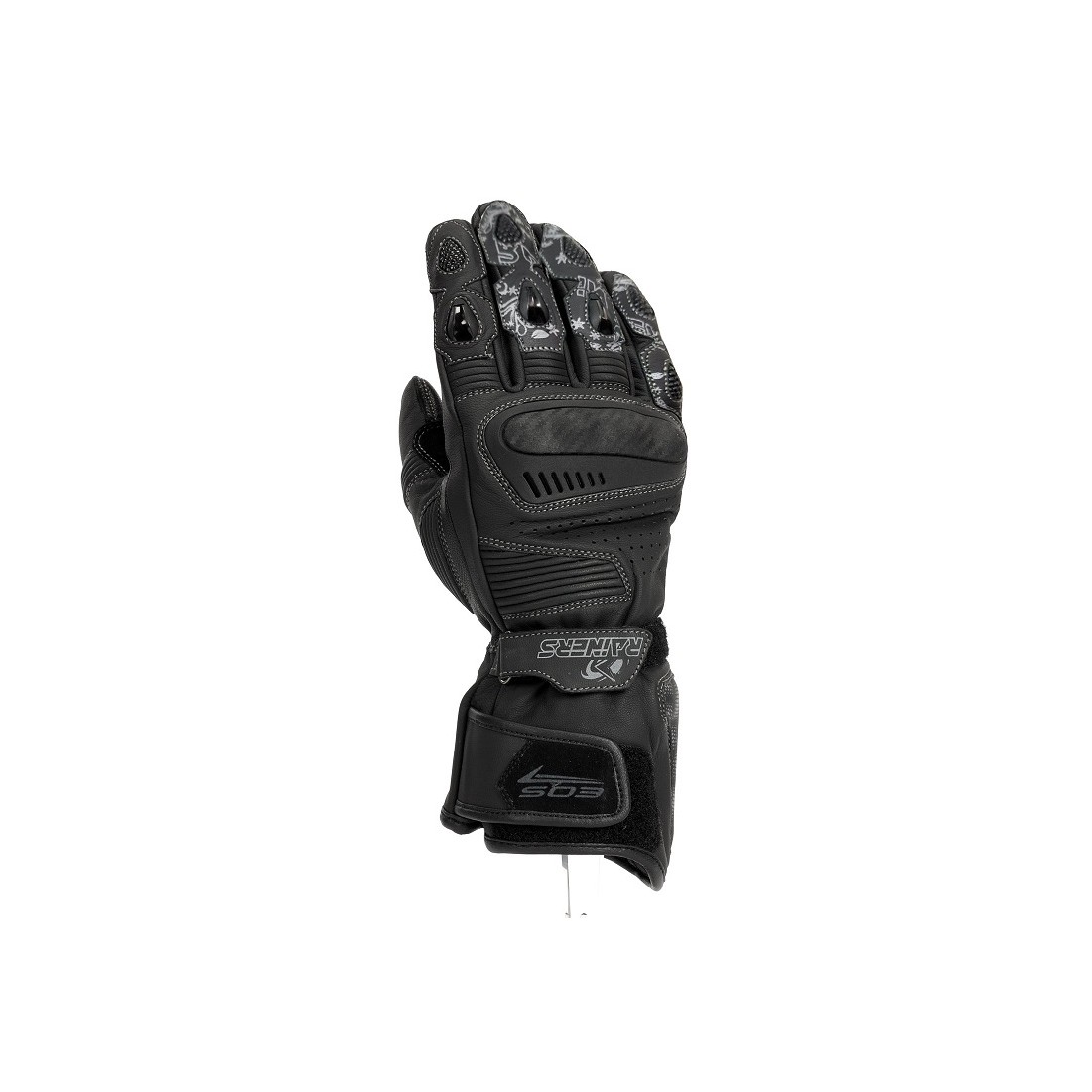 Guantes Racing Mujer Rainers EOS Negro TALLA GUANTES XS