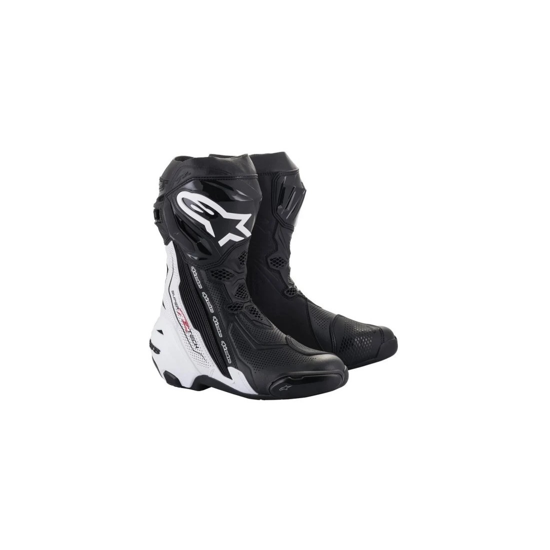 Botas Alpinestars Supertech R Vented Negro/Blanco TALLA BOTAS 37