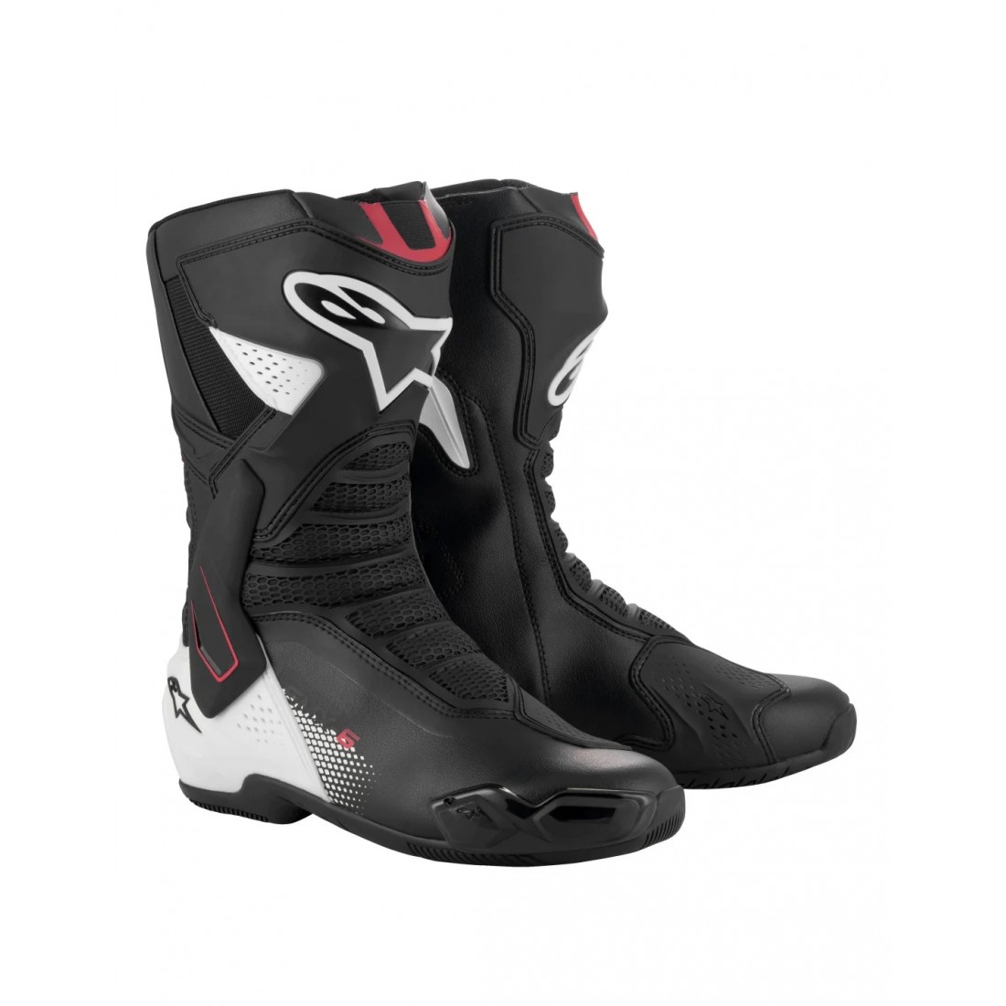 Botas Alpinestars SMX-6 V3 Negro/Blanco/Rojo Gráfico TALLA BOTAS 36