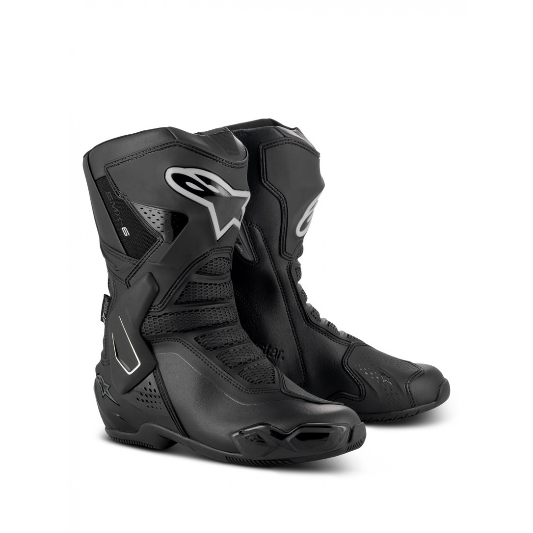 Botas Mujer Alpinestars Stella SMX-6 V3 Drystar Negro/Plata TALLA BOTAS 36