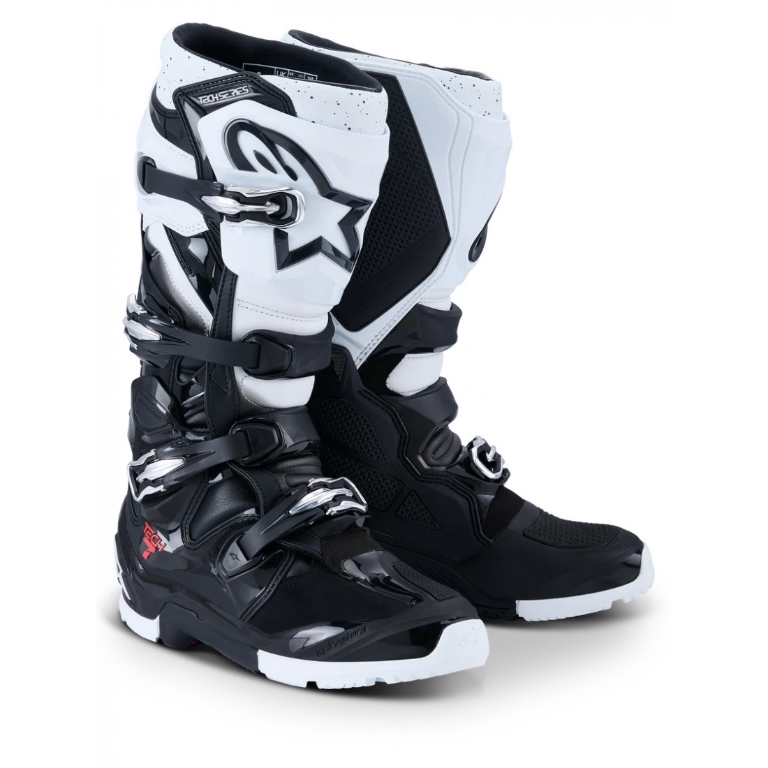 Botas Alpinestars Tech 7 Enduro Black White TALLA BOTAS 38