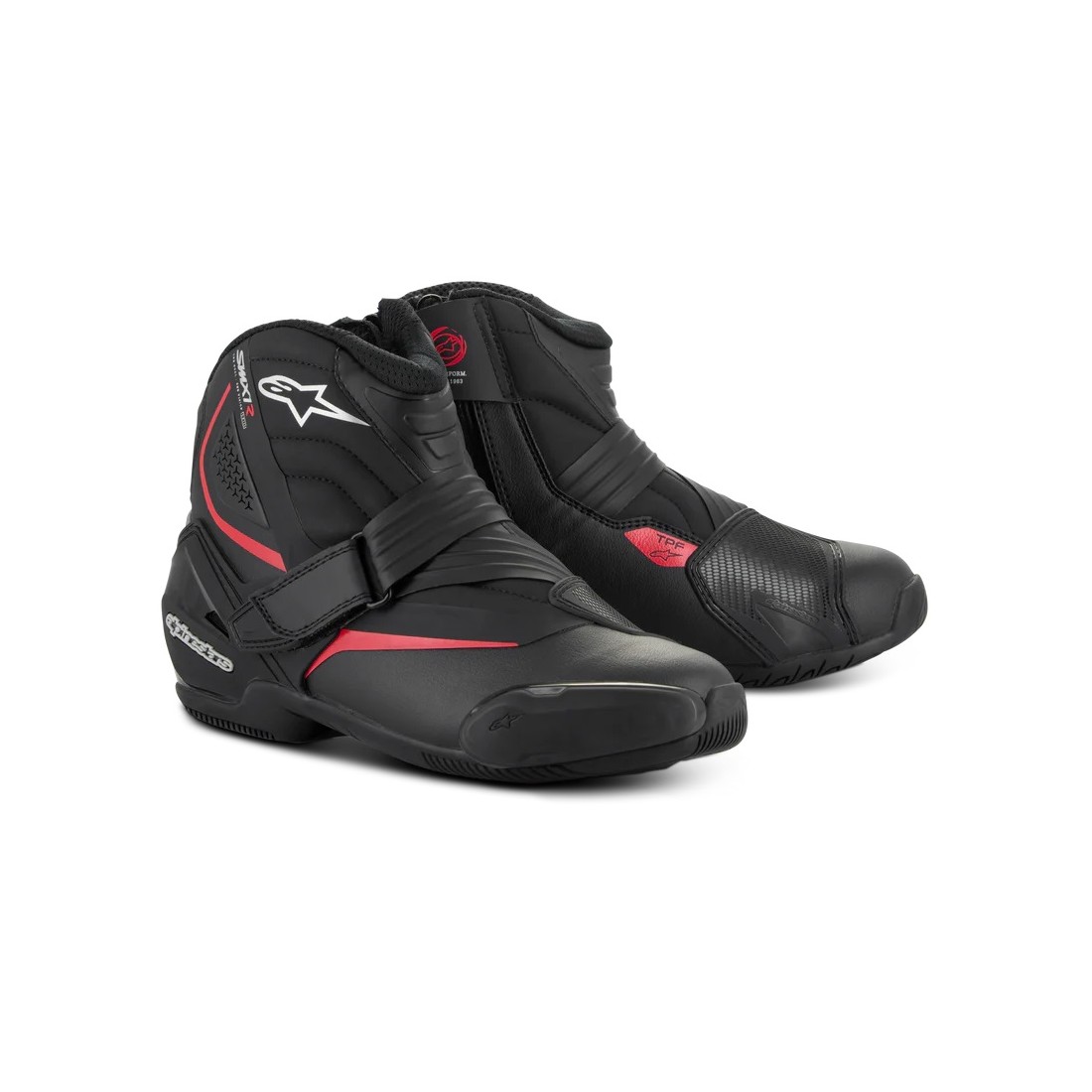 Botas Alpinestars SMX-1 R V2 Negro/Rojo TALLA BOTAS 38