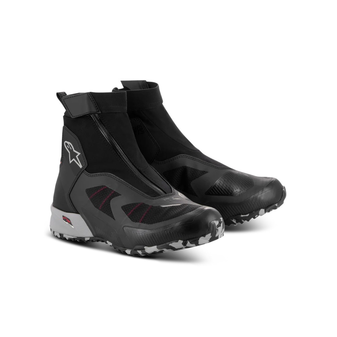 Zapatos Alpinestars CR-8 GORE-TEX Negro/Gris/Rojo TALLA ZAPATILLAS 38