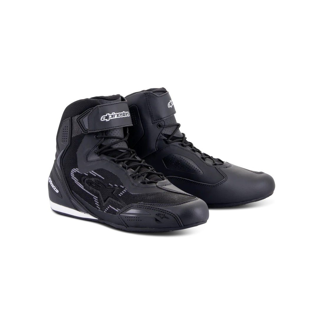 Zapatos Alpinestars Faster-3 Rideknit Negro/Gris Oscuro TALLA ZAPATILLAS 38