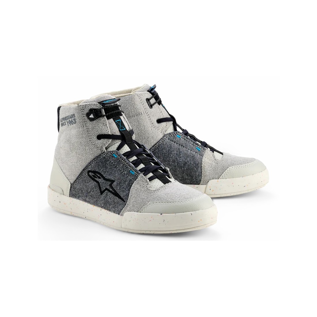 Zapatos Alpinestars Circal Gris/Negro/Methyl Blue TALLA ZAPATILLAS 38