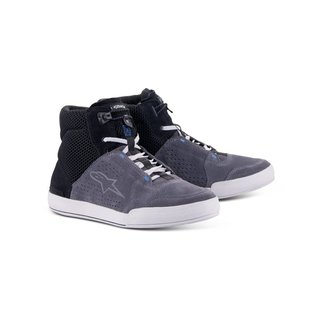 Zapatos Alpinestars Chrome Air Negro/Gris Frío/Azul TALLA ZAPATILLAS 38