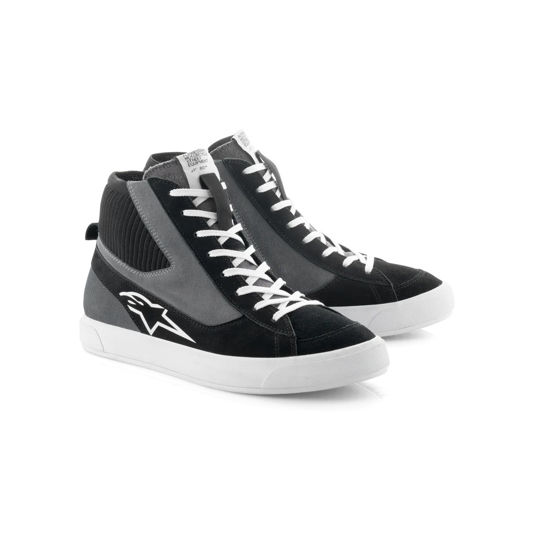 Zapatos Alpinestars Stated Negro/Gris/Blanco TALLA ZAPATILLAS 38