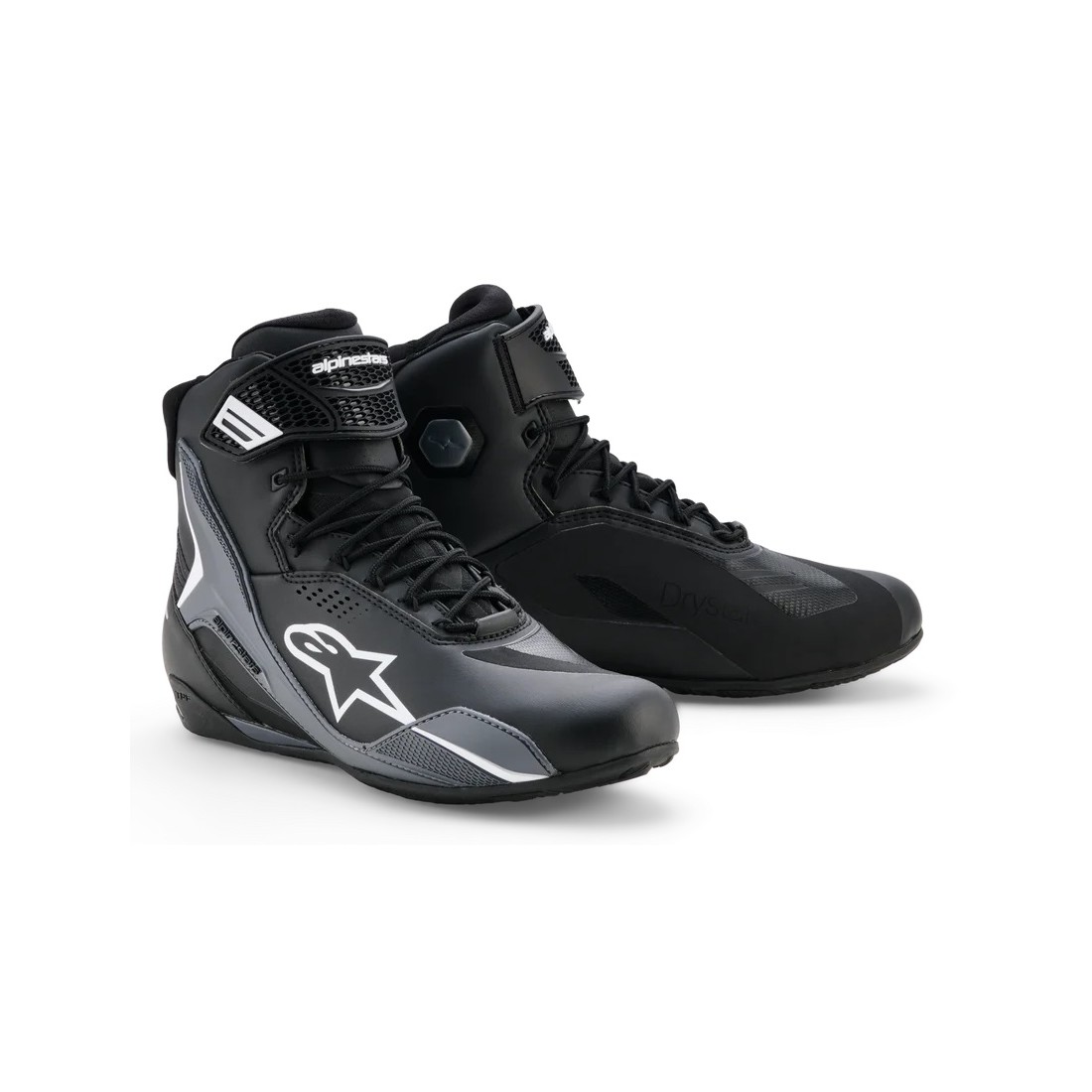 Zapatos Alpinestars Faster-4 Drystar Negro/Gris TALLA ZAPATILLAS 38
