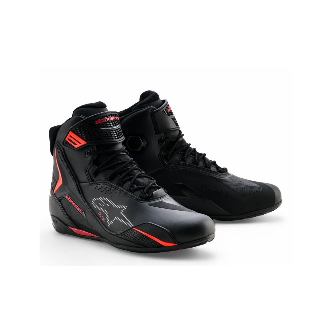 Zapatos Alpinestars Faster-4 Drystar Negro/Rojo TALLA ZAPATILLAS 38