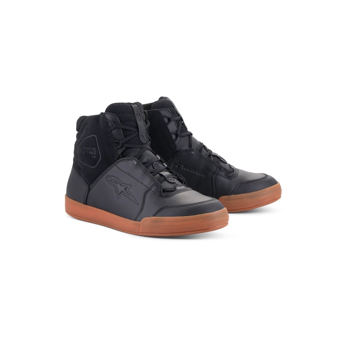Zapatos Alpinestars Chrome Drystar Negro/Goma TALLA ZAPATILLAS 38