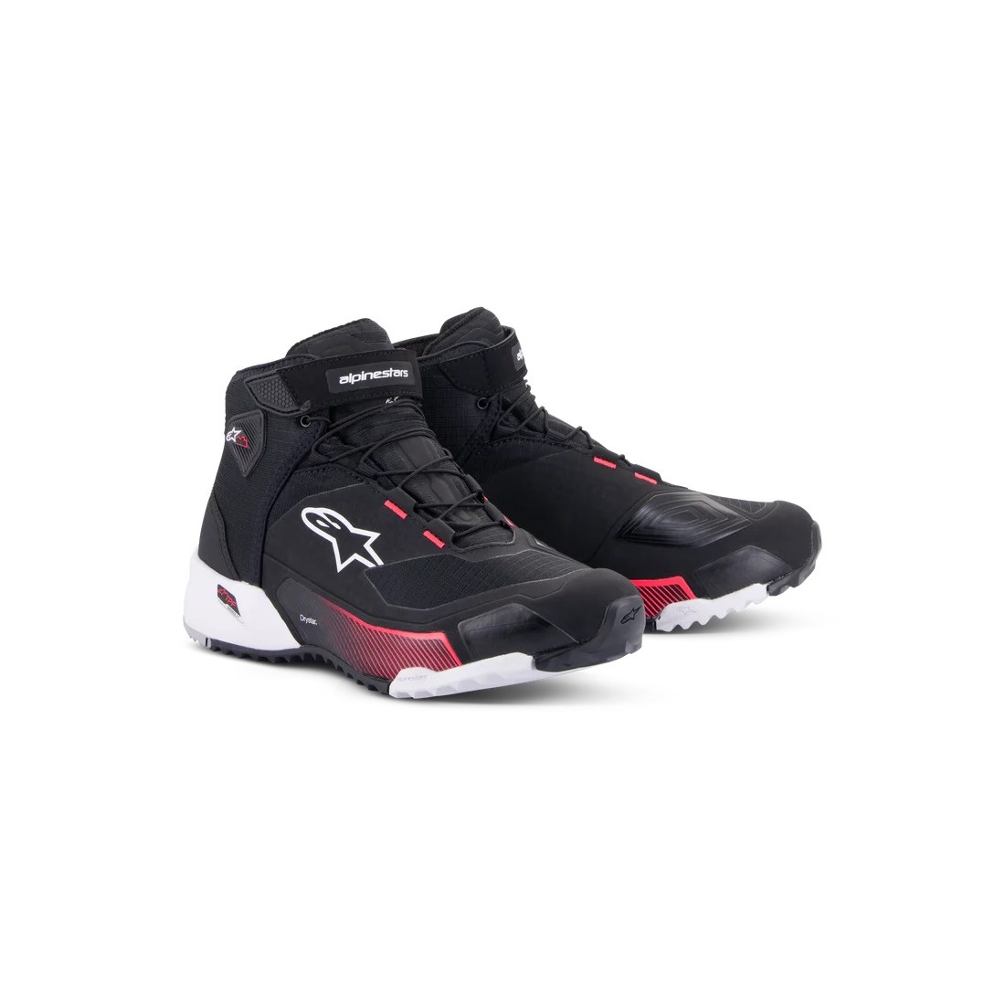 Zapatillas Mujer Alpinestars CR-X Drystar Negro/Blanco/ Diva Rosa TALLA ZAPATILLAS 36.5
