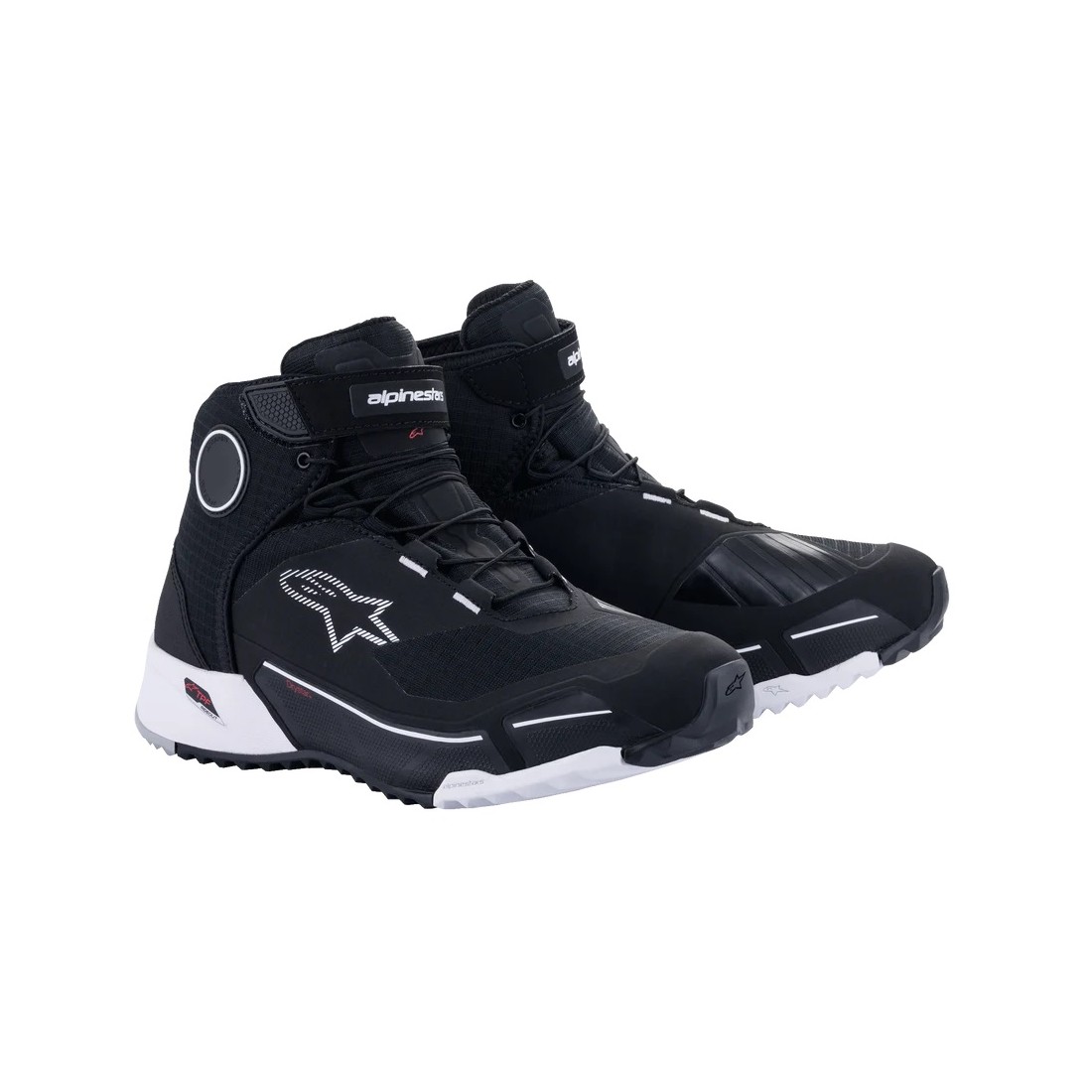 Zapatillas Alpinestars CR-X Drystar Black White TALLA ZAPATILLAS 38