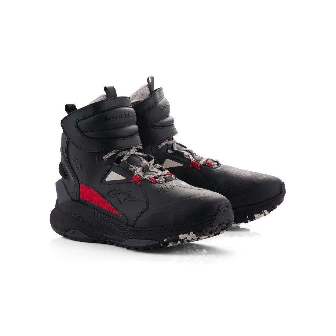 Zapatillas Alpinestars Speedstreet Black Ecru Bright Red TALLA ZAPATILLAS 37