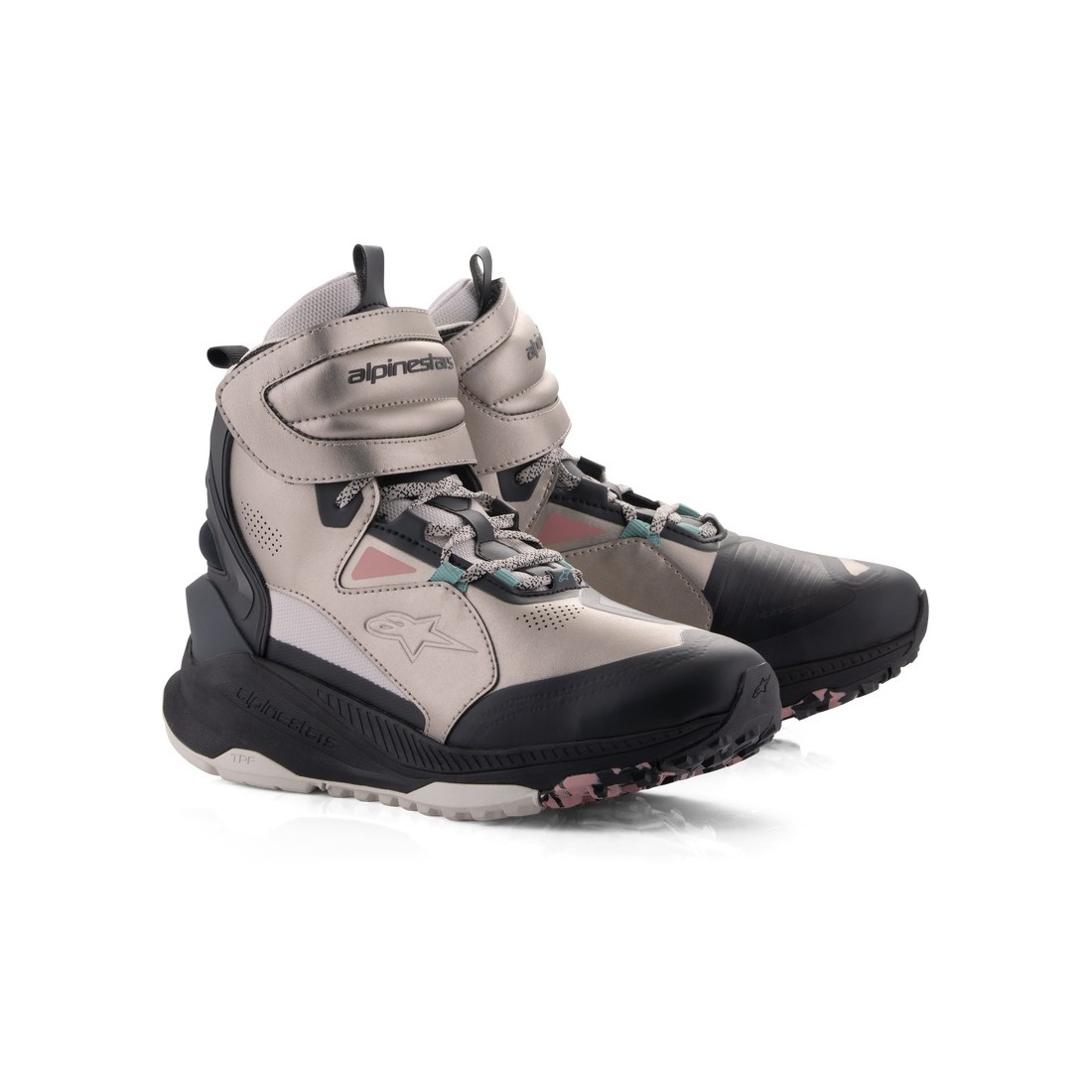 Zapatillas Alpinestars Speedstreet Ecru Coral Black Aqua TALLA ZAPATILLAS 37