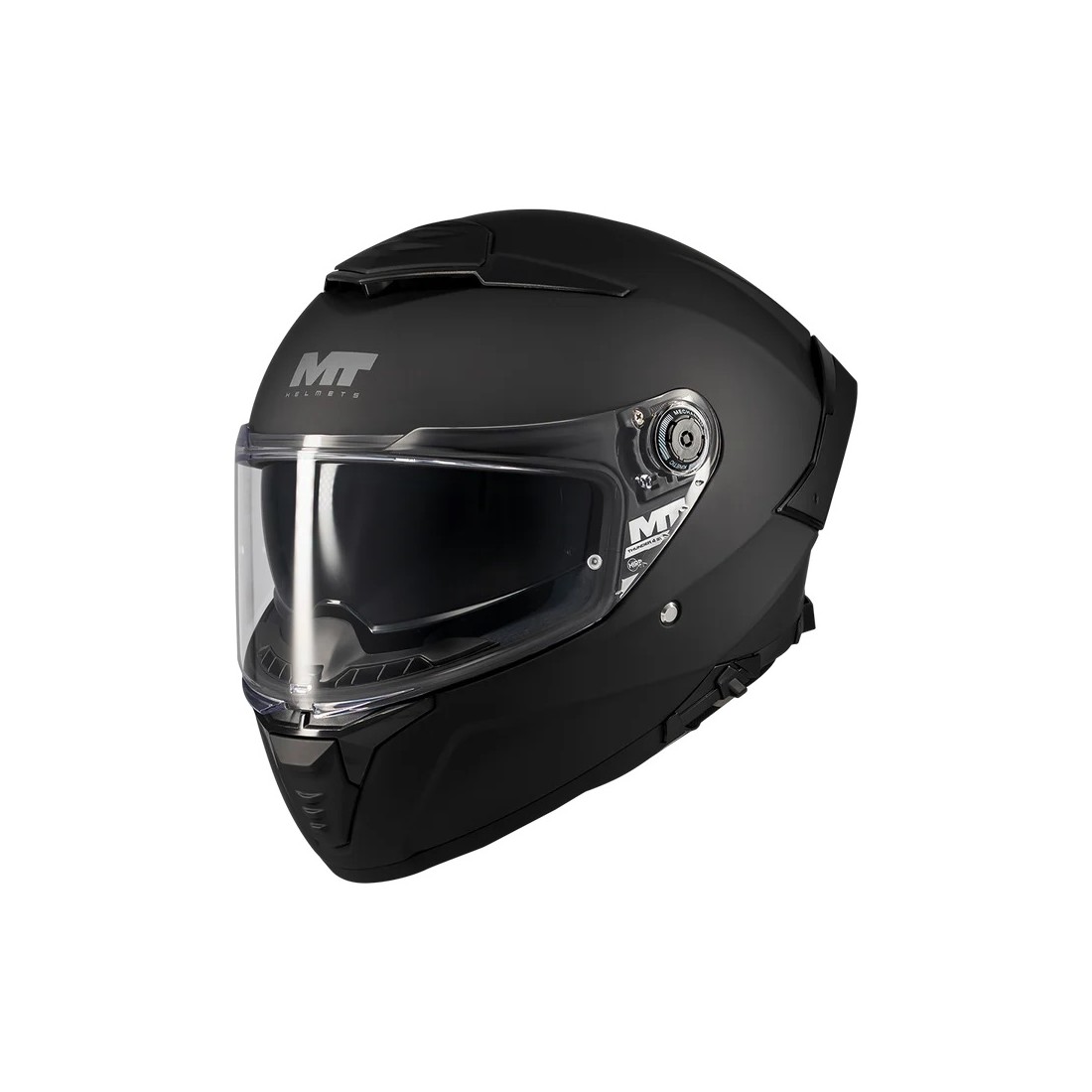 CASCO MT FF118SV THUNDER 4 SV PURE A1 NEGRO MATE TALLA CASCO XS