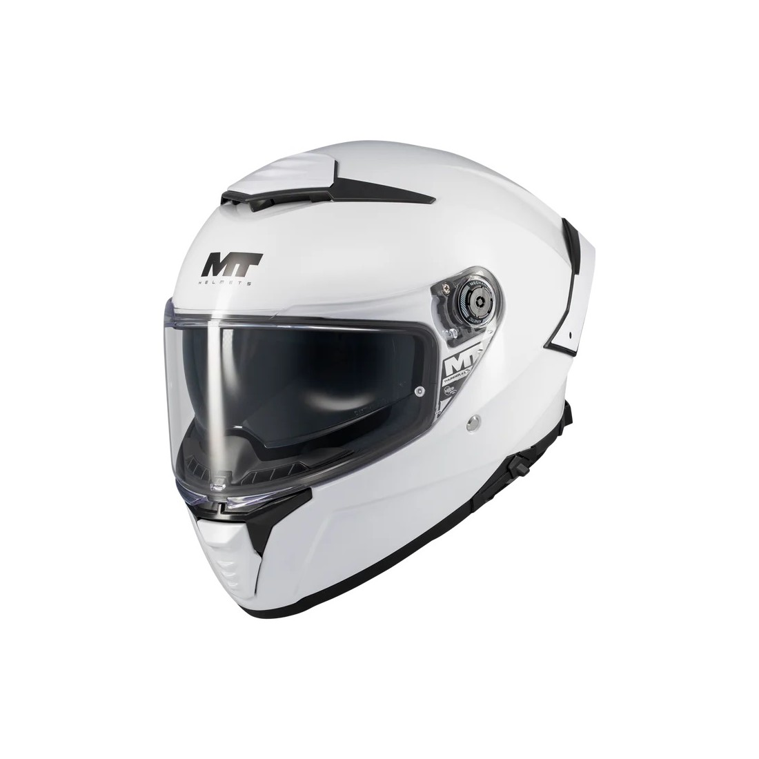 CASCO MT FF118SV THUNDER 4 SV PURE A0 BLANCO BRILLO TALLA CASCO XS
