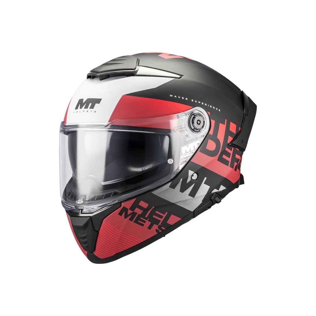 CASCO MT FF118SV THUNDER 4 SV WAVES B5 MATE TALLA CASCO XS
