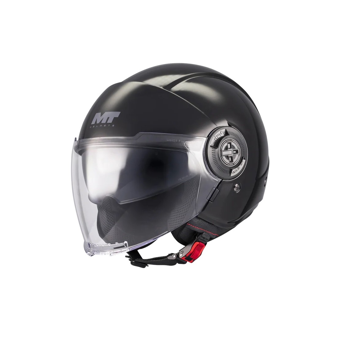 CASCO MT VIALE SV S OF502SV B PURE A1 BRILLO TALLA CASCO XXS