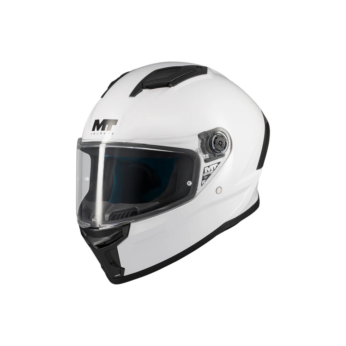 CASCO MT FF126 STINGER 2 PURE A0 BLANCO PERLA BRILLO TALLA CASCO M