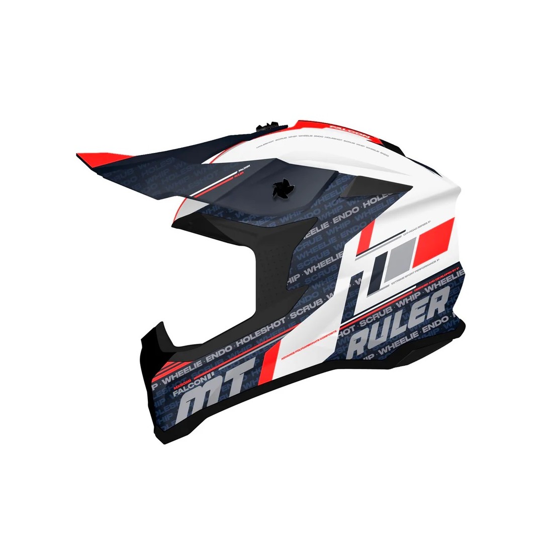 CASCO MT MX802B FALCON S RULER A15 BRILLO TALLA CASCO XS