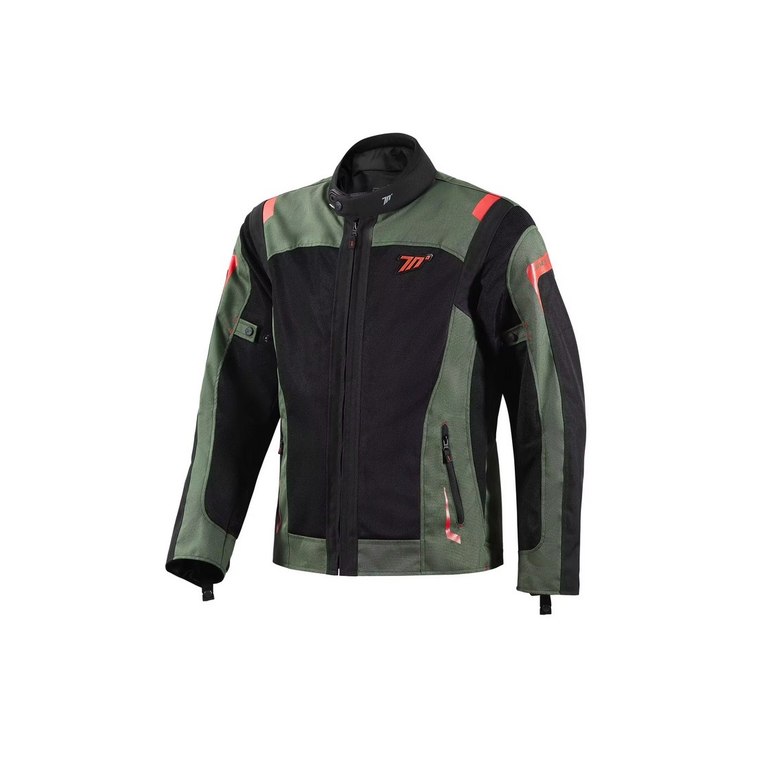 CHAQUETA SD-JT66 SAHARA HOMBRE VERDE MILITAR/ROJO TALLA CHAQUETA S