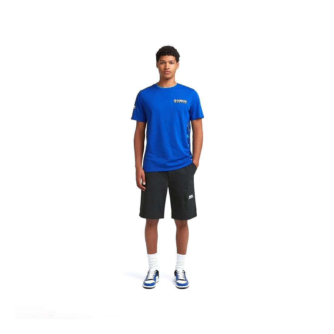 Pantalón Corto Hombre Yamaha Paddock Blue Team TALLA JERSEY S