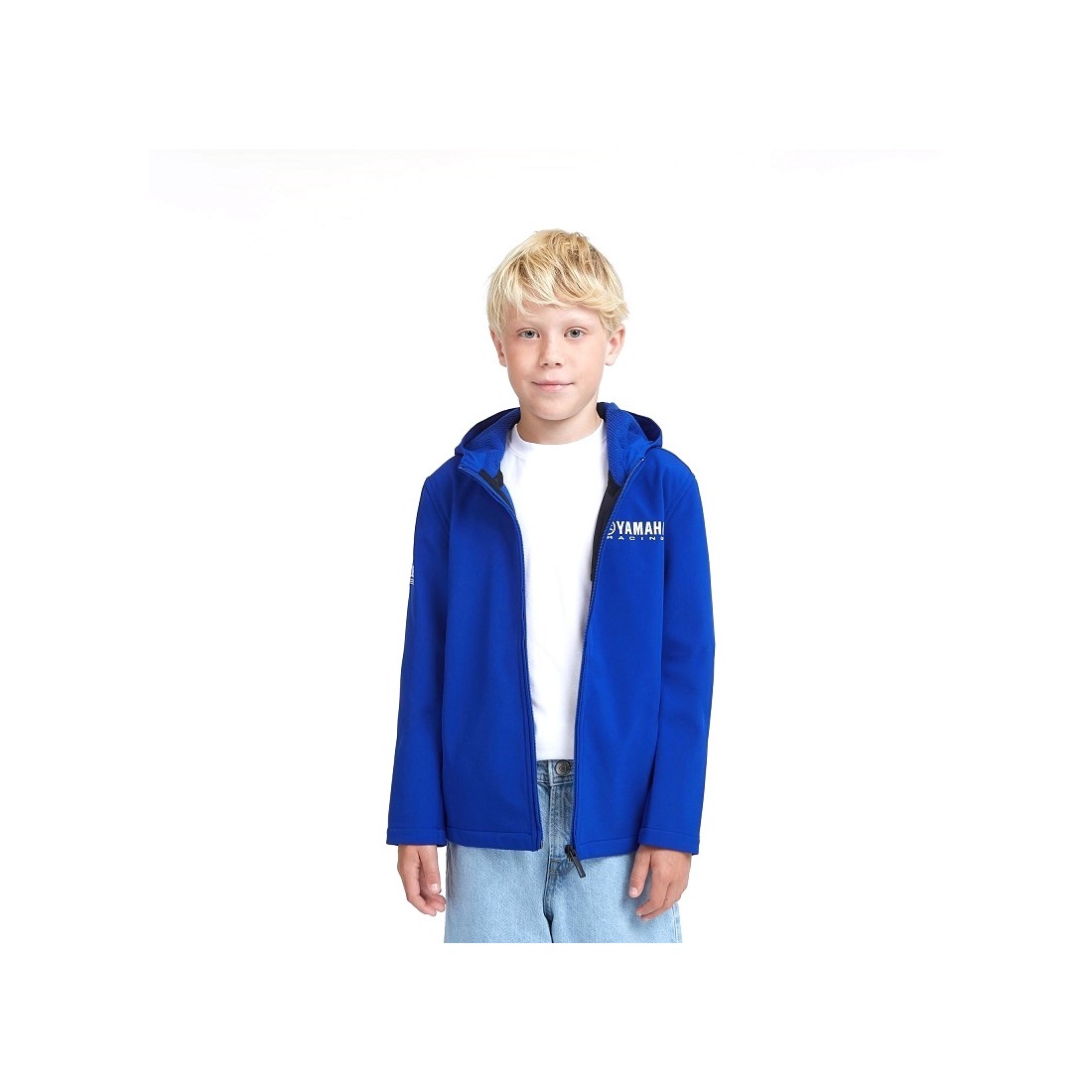 Chaqueta Softshell Niños Yamaha Paddock Blue Team TALLA JERSEY INFANTIL 3/4 Años