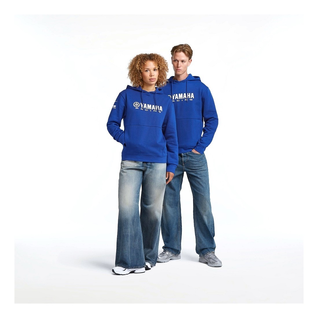Sudadera Capucha Yamaha Paddock Blue Essentials Unisex TALLA JERSEY XS