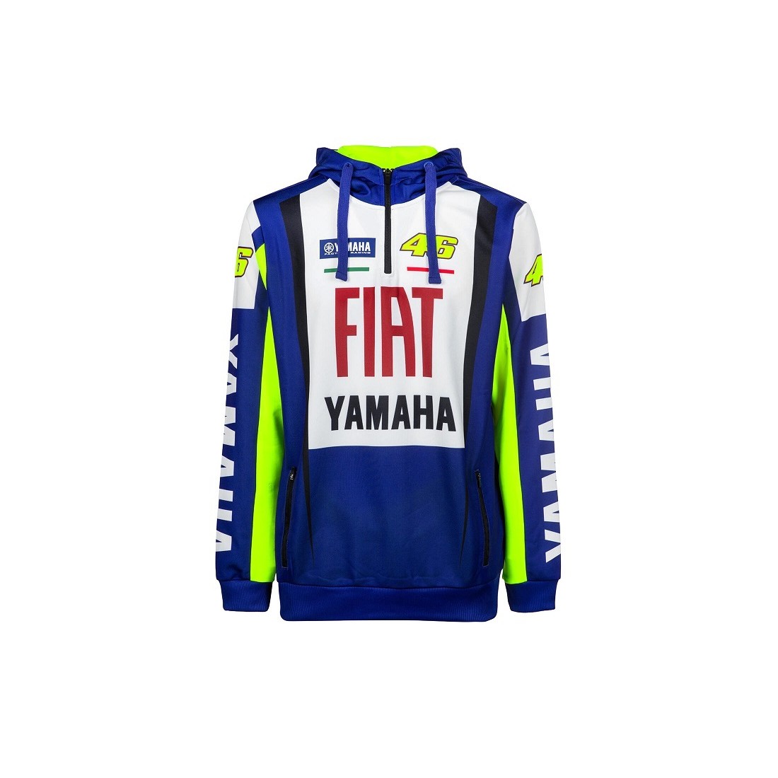 Sudadera Capucha Yamaha VR46 Fiat Unisex TALLA JERSEY S