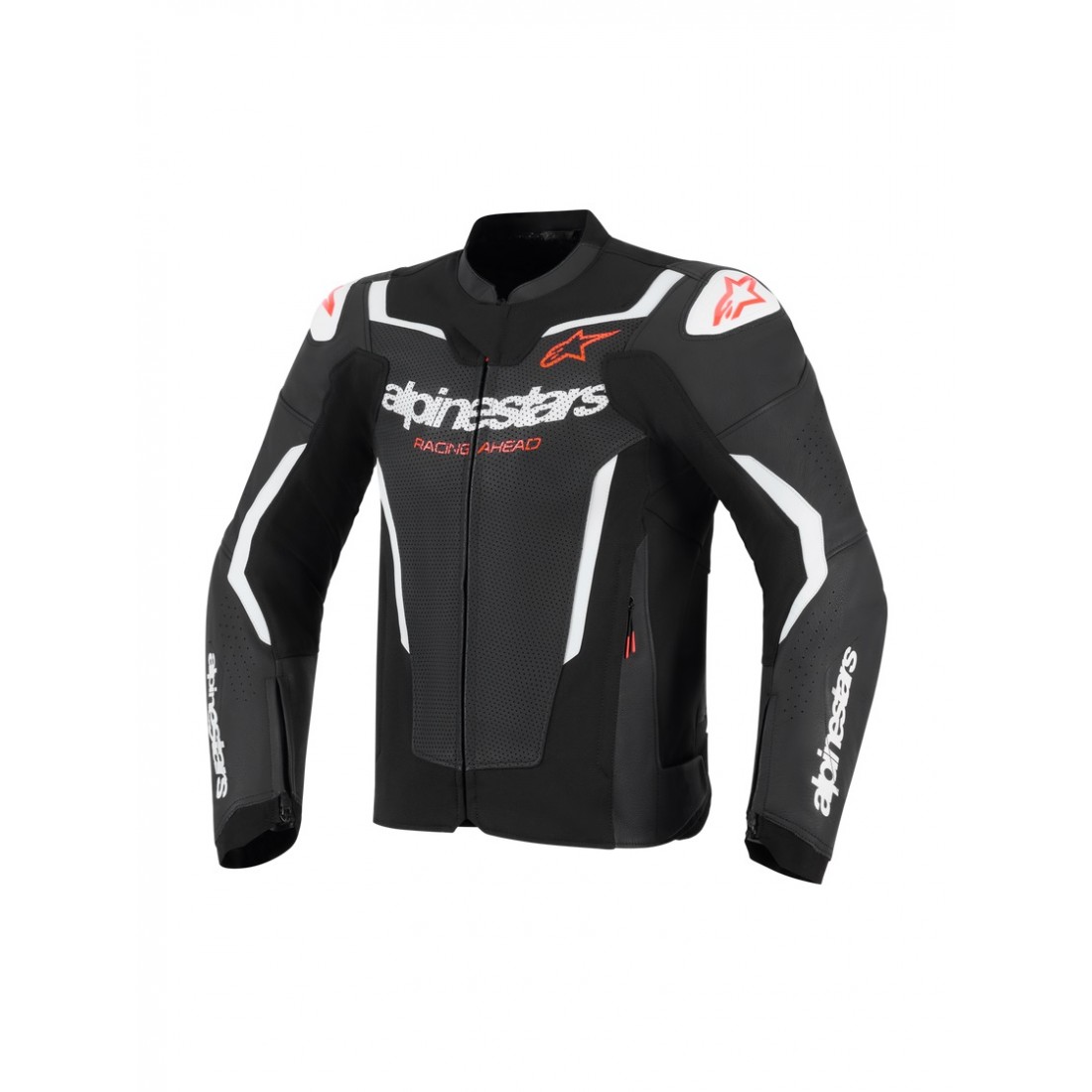 Chaqueta Piel Alpinestars GP Force V2 Air Negro/Blanco TALLA CHAQUETA 46
