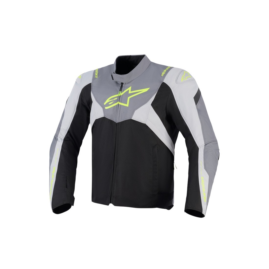 Chaqueta Alpinestars T-Jaws V4 Impermeable Negro/Gris TALLA CHAQUETA S