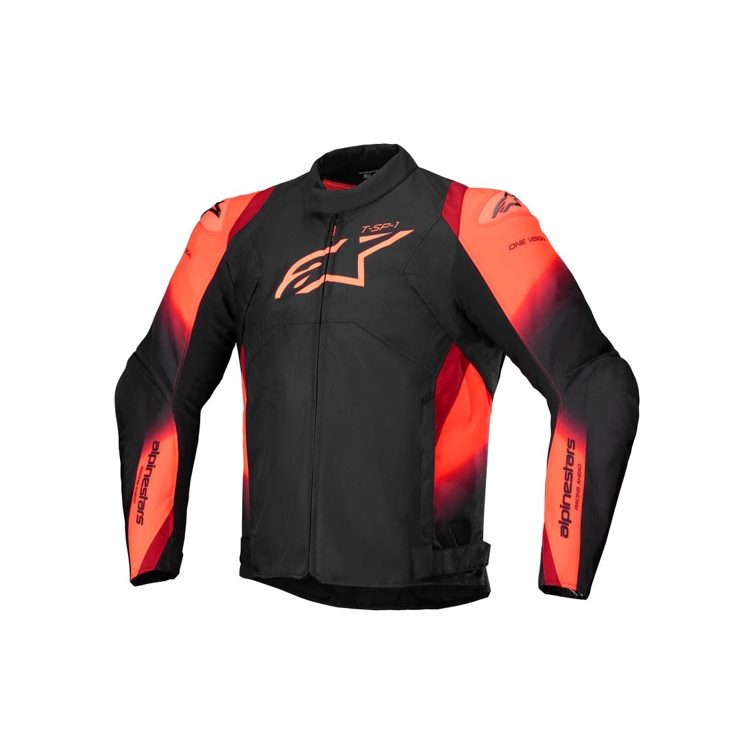 Chaqueta Alpinestars T-SP 1 V2 Impermeable Negro/Naranja/Rojo TALLA CHAQUETA S