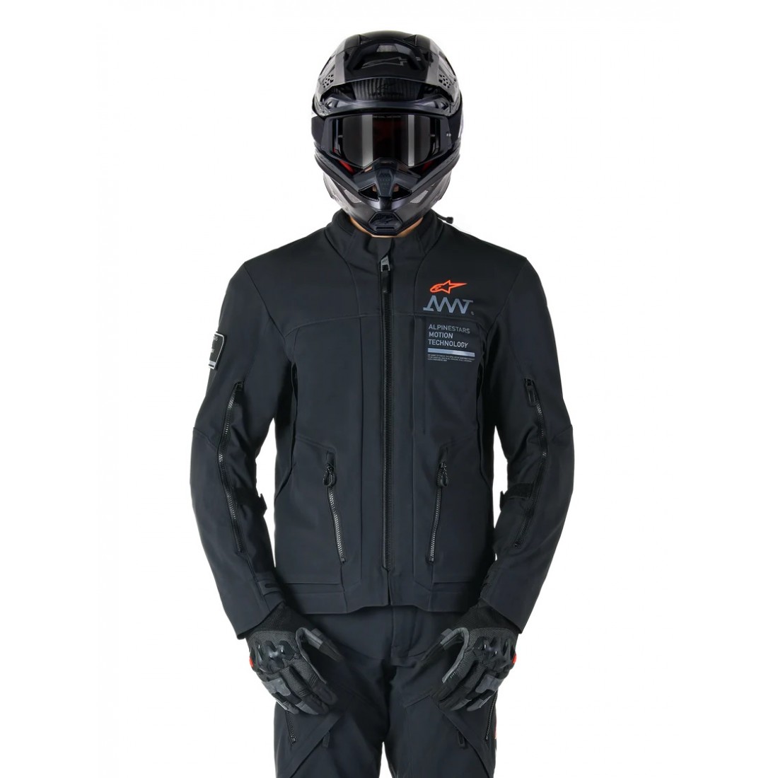 Chaqueta Alpinestars AMT-8 Stretch Drystar® XF Negro TALLA CHAQUETA S