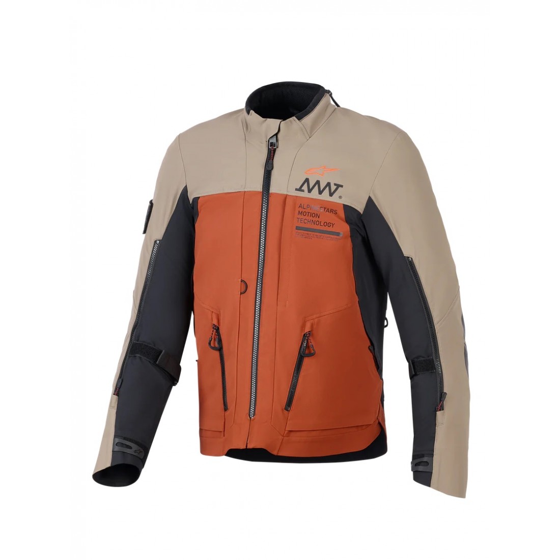 Chaqueta Alpinestars AMT-8 Stretch Drystar® XF Walnut Rust Black TALLA CHAQUETA S