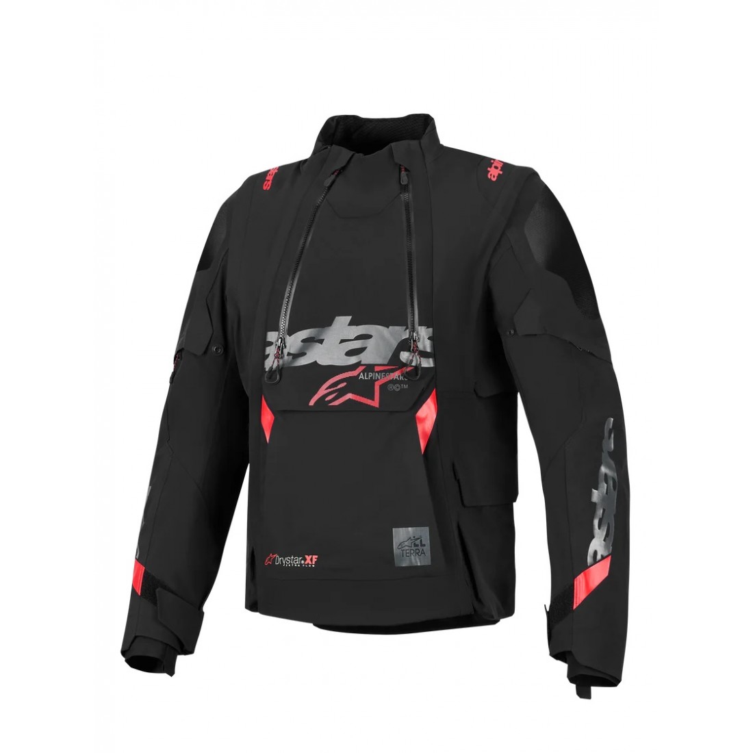 Chaqueta Alpinestars Halo Pro Drystar® XF Laminada Black Dark Shadow TALLA CHAQUETA S