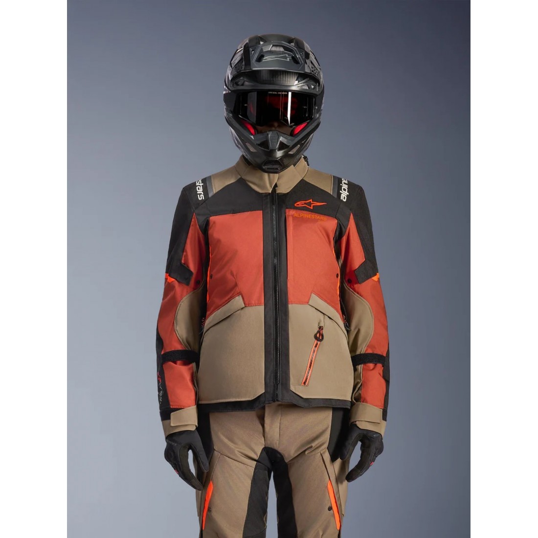 Chaqueta Alpinestars Andes V4 Drystar® Walnut Rust Black TALLA CHAQUETA S