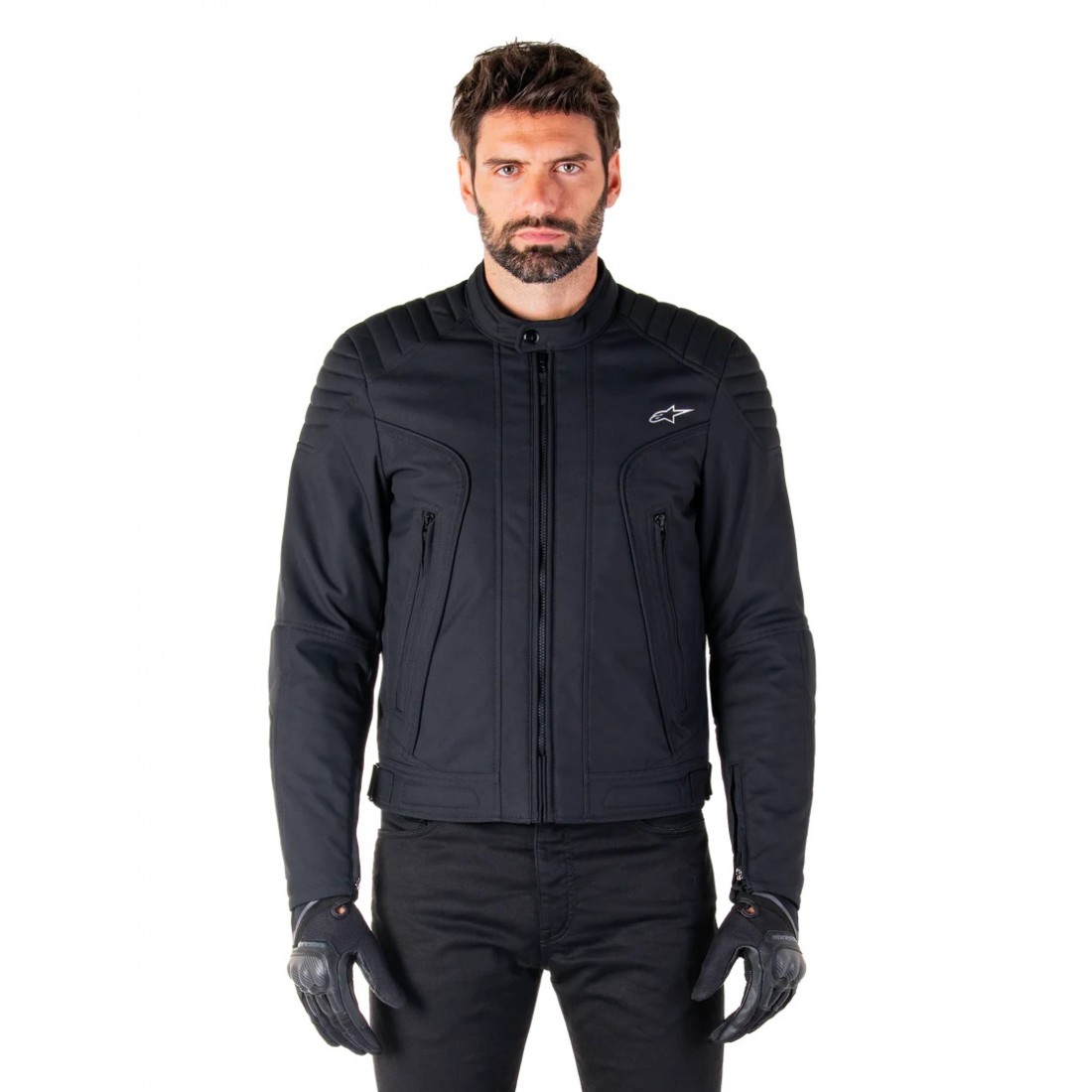 Chaqueta Alpinestars Clayton Resistente Al Agua Negro TALLA CHAQUETA S