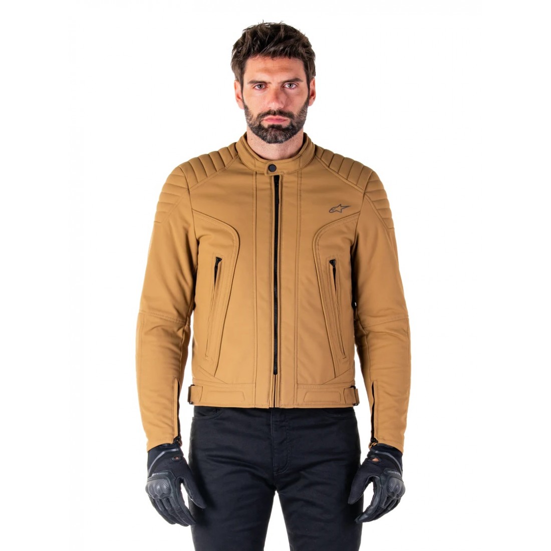 Chaqueta Alpinestars Clayton Resistente Al Agua Marrón Utilitario Oro Claro TALLA CHAQUETA S