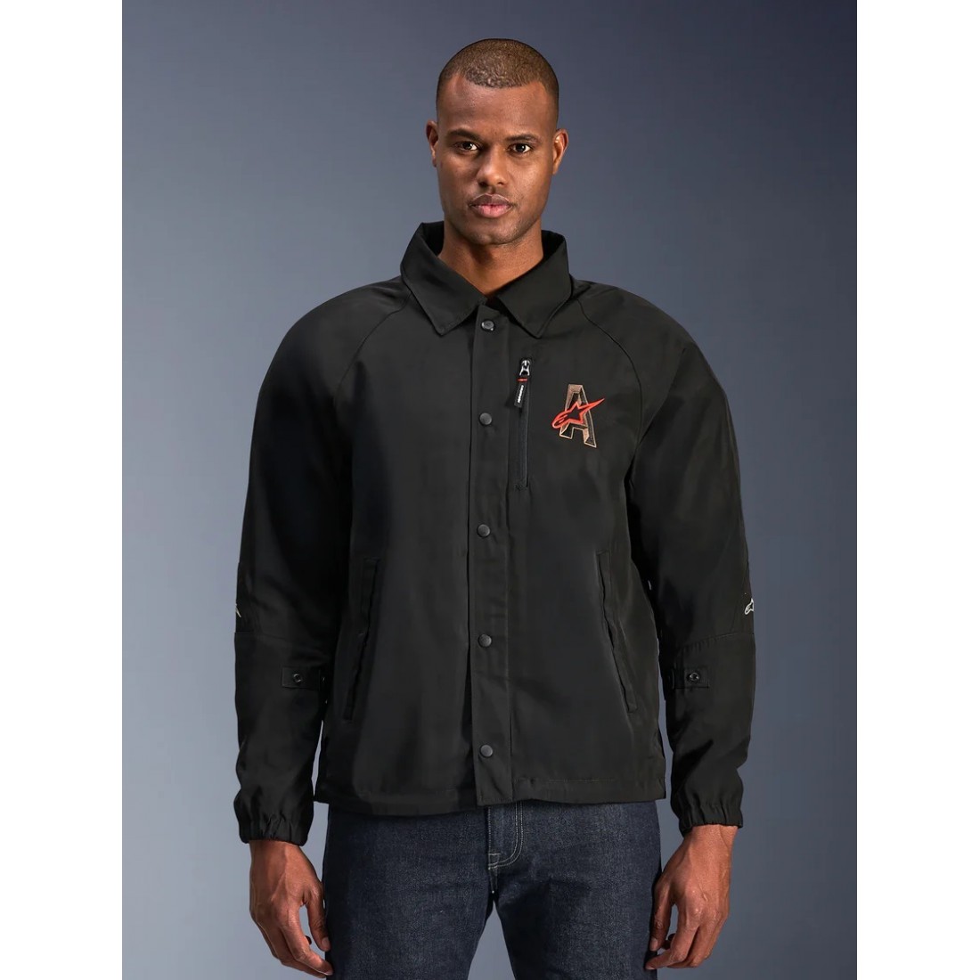 Chaqueta Alpinestars Revved Resistente Al Agua Negro TALLA CHAQUETA XS