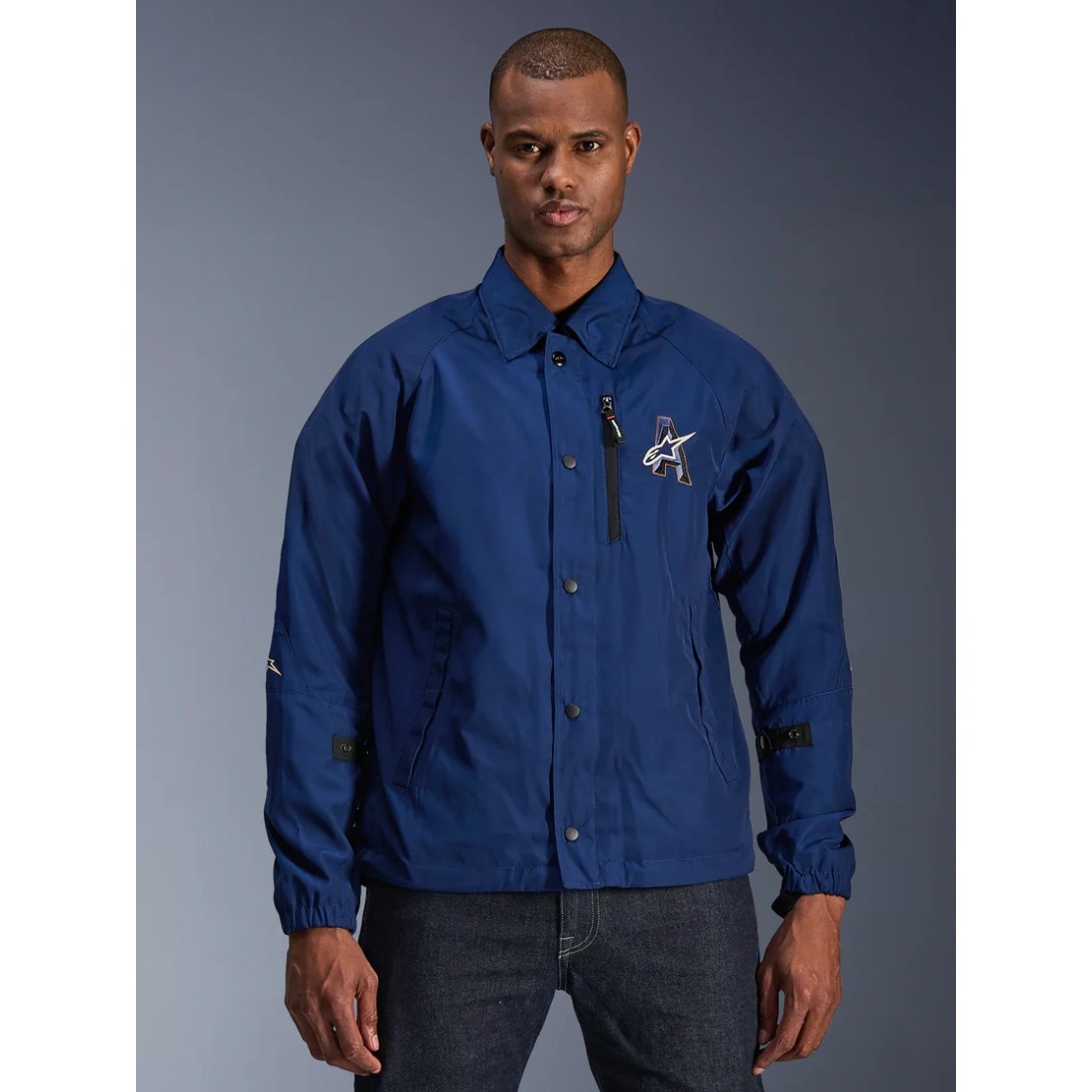 Chaqueta Alpinestars Revved Resistente Al Agua Azul TALLA CHAQUETA XS