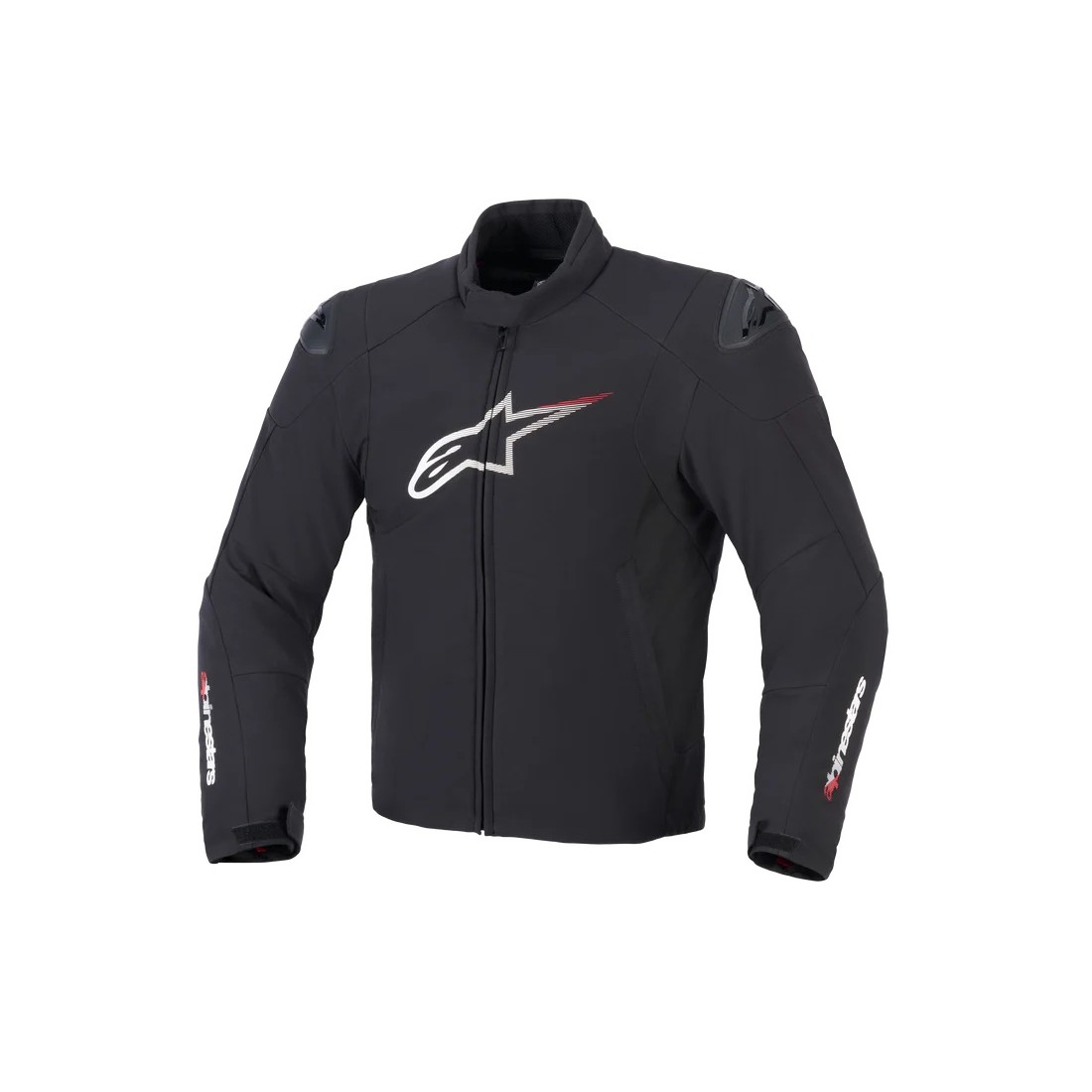 Chaqueta Alpinestars SMX Impermeable Black White Bright Red TALLA CHAQUETA S