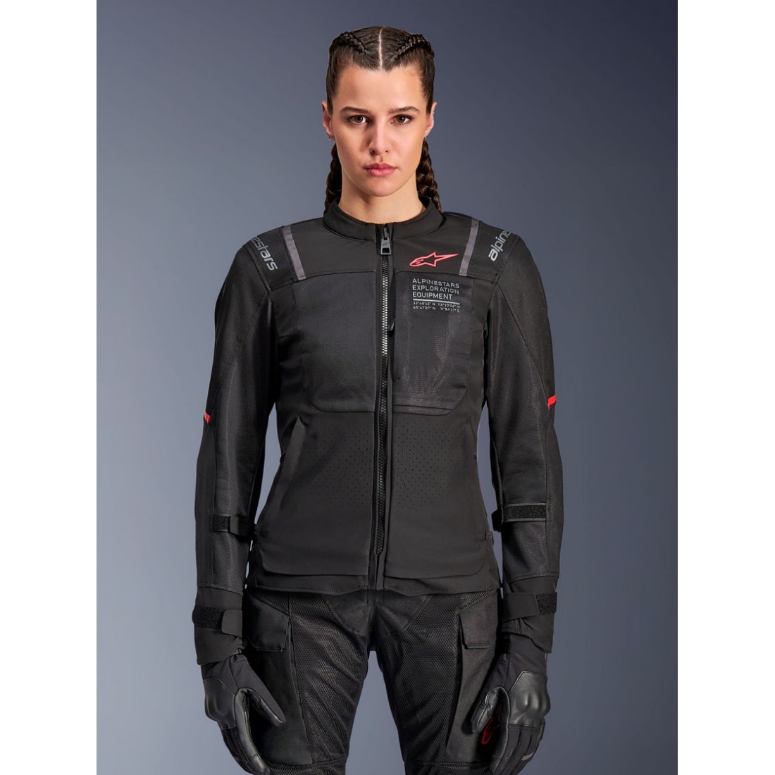 Chaqueta Mujer Alpinestars Stella St-2 Air Negro TALLA CHAQUETA XS