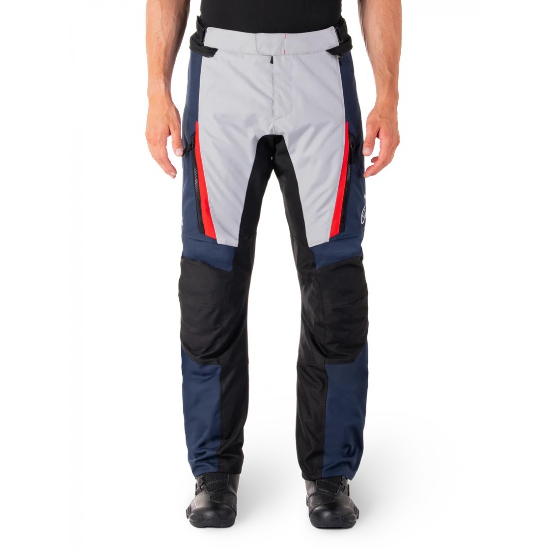 Pantalón Alpinestars St-1 Impermeables Azul oscuro Negro Rojo brillante TALLA PANTALÓN S