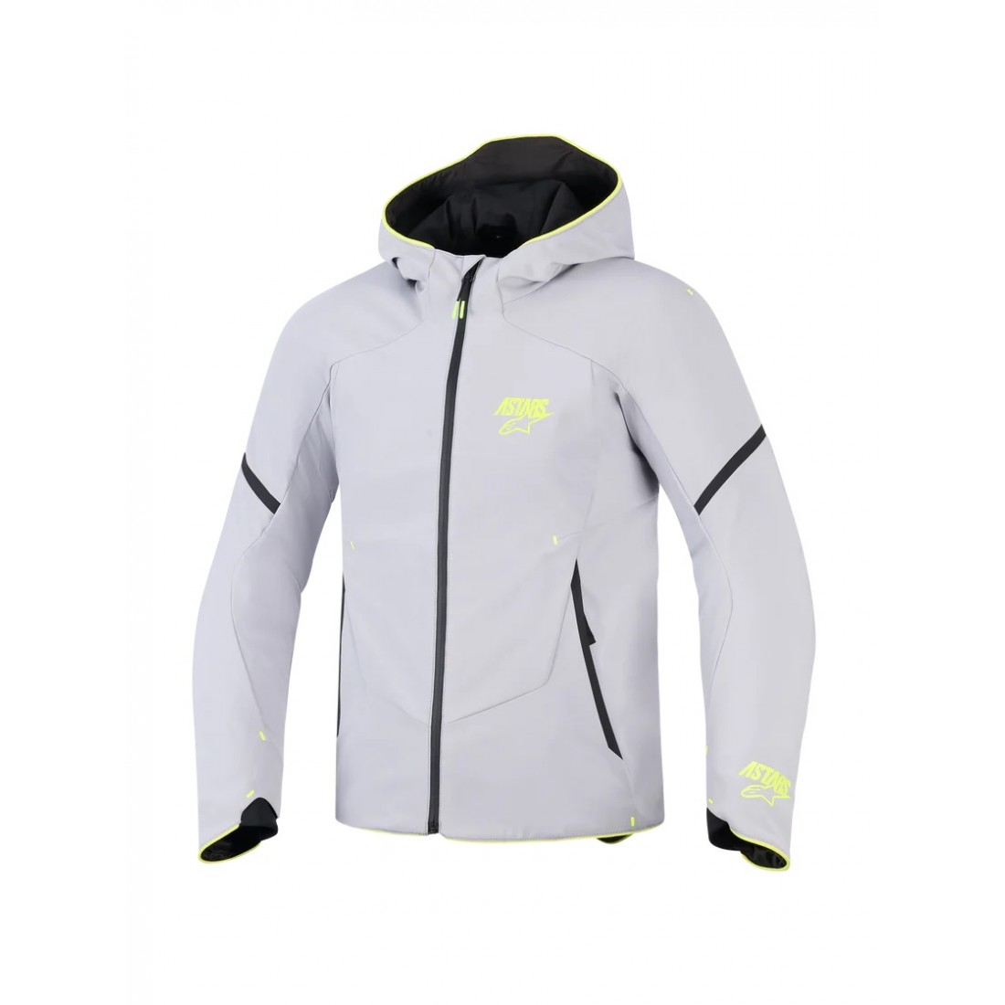 Chaqueta Alpinestars Aeroshell Impermeable Mid Gray Yellow Fluo TALLA JERSEY S