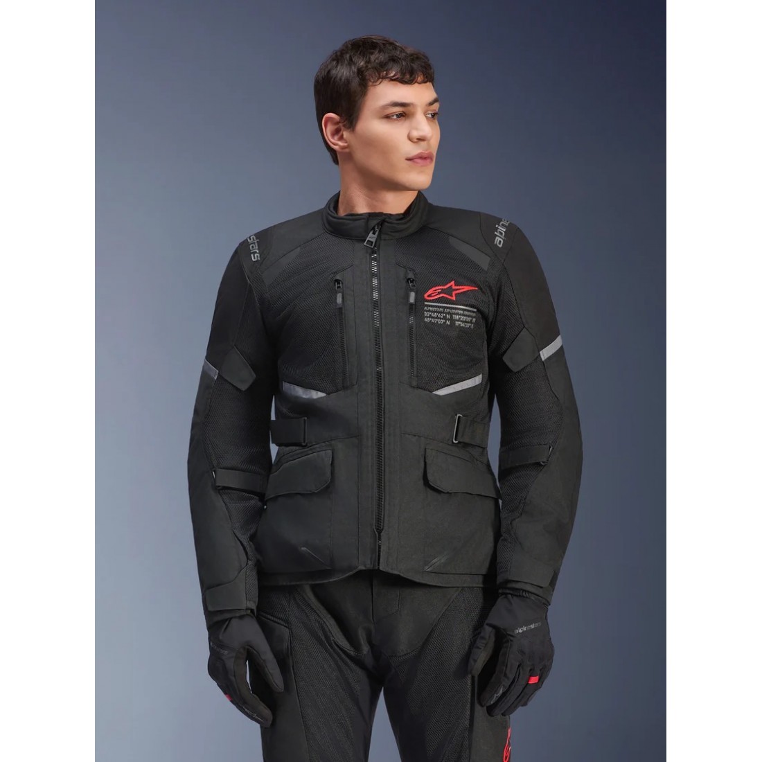 Chaqueta Alpinestars Andes Air Drystar Negro TALLA CHAQUETA S