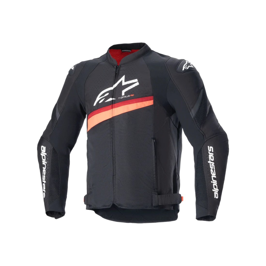 Chaqueta Alpinestars T-GP Plus R V4 Airflow Negro/Rojo Flúor TALLA CHAQUETA S
