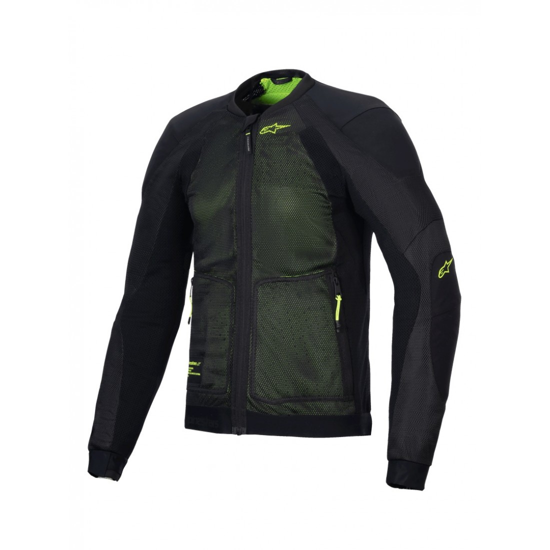 Chaqueta Alpinestars Troop-Air Black Yellow Fluo TALLA CHAQUETA S